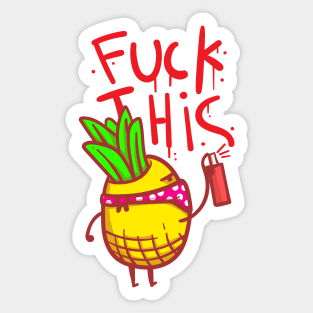 Tropical Rebellion Sticker